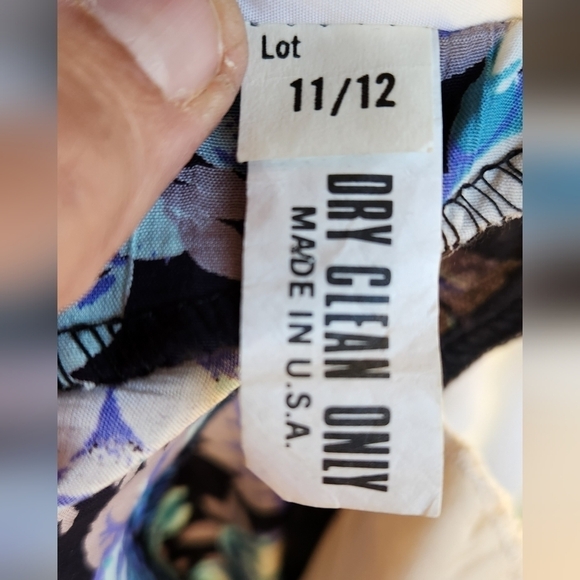 GOURGUES 1980's E.D. MICHAELS DRESS - Picture 10 of 10